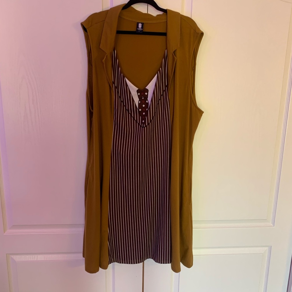 Hot Topic size 6 Doctor Who 10th Doctor dress plus